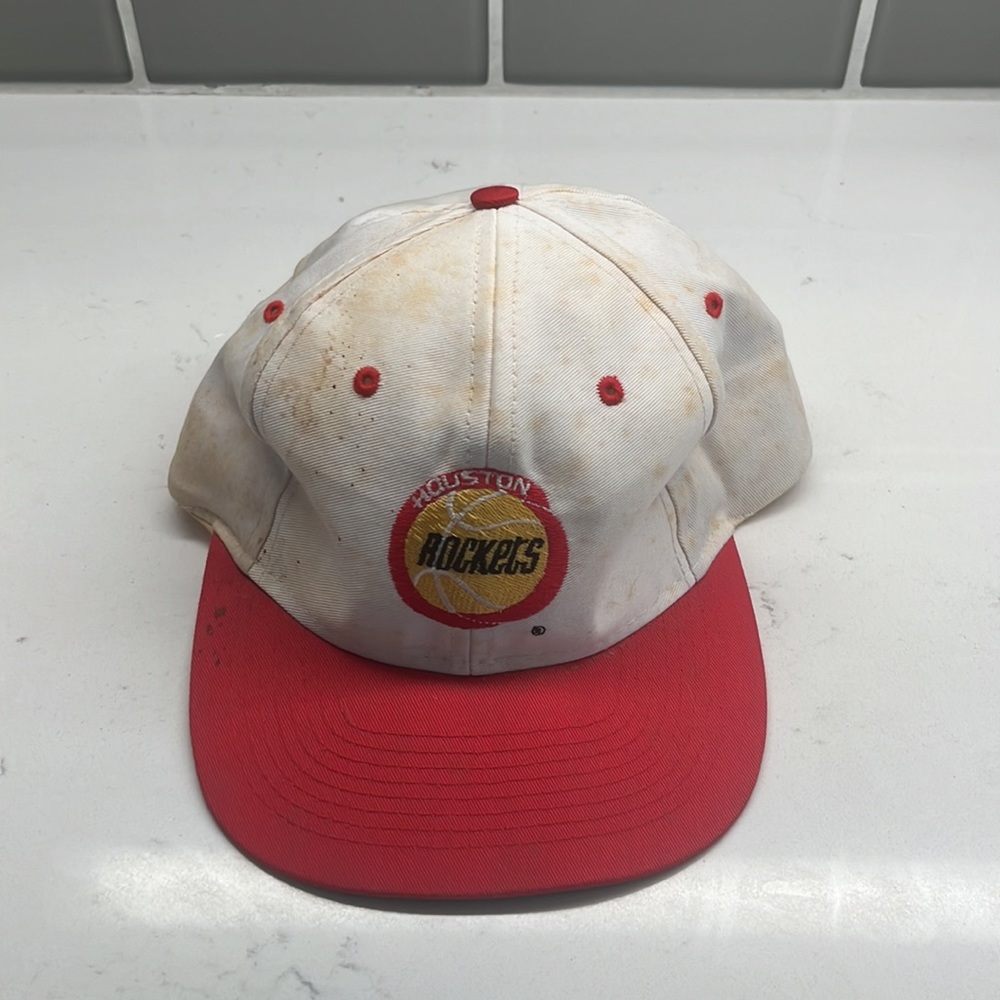 Houston Rockets Vintage Cap Universal‎ Tag - Picture 2 of 7